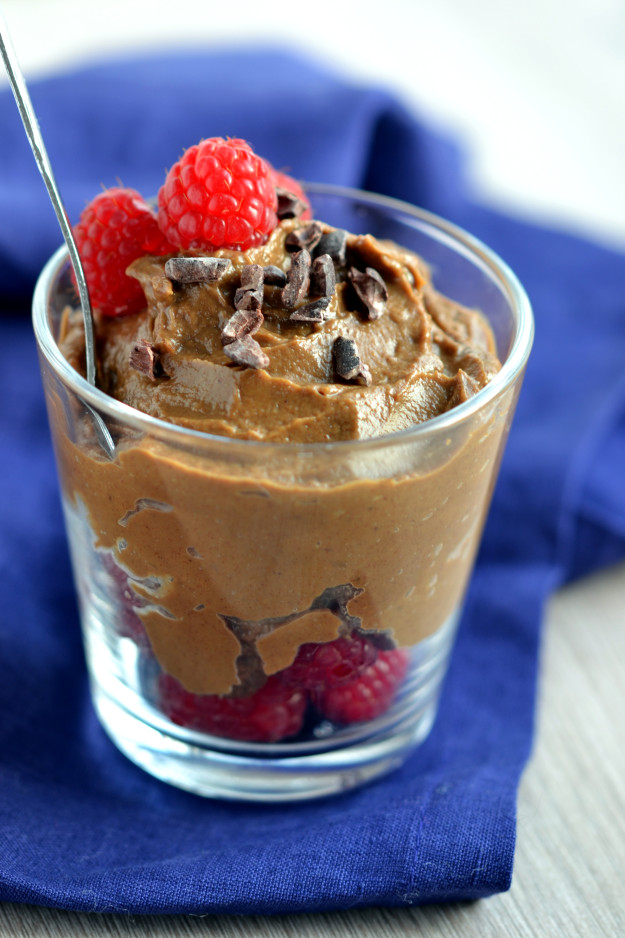 Heavenly Raw Chocolate Mousse | Blissful and Fit